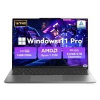 Blackview AceBook 8 Pro AMD Ryzen™ 7 3700U 16inch FHD  16GB DDR4 512GB SSD  Windows 11 pro Laptop pilka