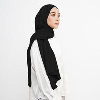 Premium Jersey Scarf Shawl Hijab Custom Instant for Muslim Women Breathable Natural Cotton Jersey