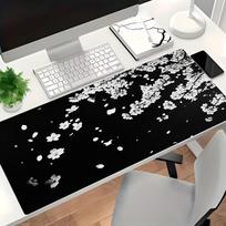 Keyboard Desk Mat Mouse Pad Gaming Cloth Surface Non Slip Rubber Base PC Laptop Office Setup 400x800x2mm