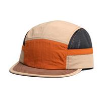 5 Panel Cap for Men Women, Quick Dry Nylon Mesh Material, Perfect for Running, Camping, Outdoor Sports,Daily Casual Fashion Wear oranžinė