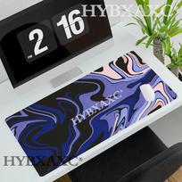 HYBXAXC Strata Liquid Mousepad Large Gaming Keyboard Extended Pads Purple and Black Mouse Mat Topographic PC cabinet Deskmat 800x400x2mm