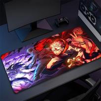 Jujutsu Kaisen pelės kilimėlis Anime Gojo Satoru Didelis žaidimų pelės kilimėlis Žaidėjas Įmonė Klaviatūros pelės kilimėliai Kilimas Kompiuterio Didelis stalo kilimėlis 300x800x2mm