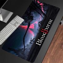 Bloodborne Large Gaming Mouse Pad Office Laptop Accessories Rubber Mousepad PC Anime Cartoon New HD Desk Mat Anti Slip Carpet 300x800x2mm