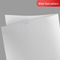 A4 balto lininio rašto lipni etikečių popierius A4 White Linen Texture Paper (20 Sheets) gray