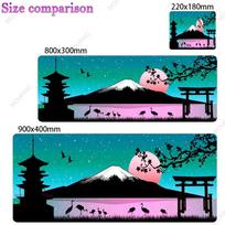 White Sakura Gaming Mouse Pad Japanese Cherry Blossom Mousepad Laptop Gamer Mouse Mats Deskmat Computer Desks Office Accessories 800x300x2mm