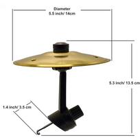 Automobilio Avarijos Cimbolai Oro Angos Mini Būgnas Automobilio Būgnas Cimbolas Oro Angos Automobilio Rankomis Grojami Cimbolai Muzikos Instrumentas Automobilio Interjerui