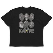 2026 HOT SALE Kanye West Shirt _ Unisex Organic Oversized High Neck T-shirt _ Ye Evolution Graphic Tee Hip Hop Streetwear Oversized Tshirt 4XL