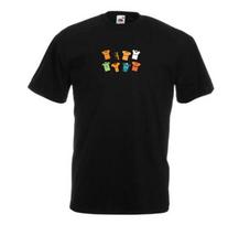 Wolves Retro Kits Black T-Shirt Adult tshirt Tee Great Gift For Fans S