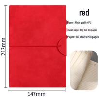 A5 Soft Leather Strap Notebook Gift Box Set with Custom Logo for Business and Corporate Gifts