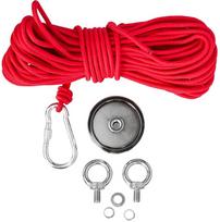 Magnes Neodymowy 350Kg Dwa Uchwyty | Kraft&Dele