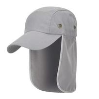 Outdoor Hiking Fishing Hat Sun Protection Cap with Neck Flap for Men Women One Size juoda