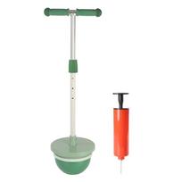 Pogo Sticks for Kids Ages 5-8 with Handle Bounce Board with Pump and Strong Grip Deck To Exercise for Kids Boys Girls and Adults žalia