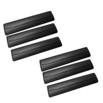 6 vnt. Stogo bagažinės pašalinimo vienetinis apdailos dangtelio komplektas 75596-35020 75596-35030 Toyota FJ Cruiser 07-14 Prado RAV4 juoda