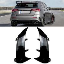 Automobilio galinio buferio šoniniai sparneliai Skirstytuvas Mercedes Benz W177 A-klasei A45 A35 A180 A200 A220 AMG linija 2019 2020 2021 2022 2023 Hatchback Black