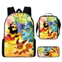 (48) 3PCS Kids School Bag Lunch Bag Pencil Case 01