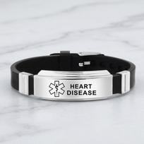 Nerūdijančio plieno medicininė įspėjamoji apyrankė diabetui, epilepsijai, Alzheimerio ligai, avarinio identifikavimo papuošalas, unisex, reguliuojama, 15 stilių