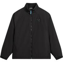 Puma FW25 Comfortable Stand Collar Logo Zip Jacket Unisex Jacket 635954-01 S black