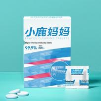 FAWNMUM Effervescent Denture Cleaning Tablets blue