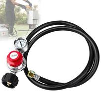 4Ft High Pressure Propane Hose Regulator, 0-30 Psi Adjustable Regulator With Qcc-1 Type Hose