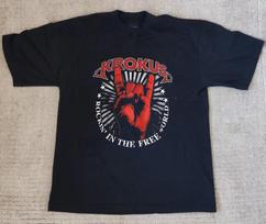KROKUS BAND ROCKING IN THE FREE WORLD T SHIRT SIZE S-5XL FH1047 Unisex T-Shirt S