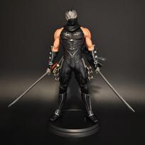 In-Stock 19cm Ninja Ko Action Figures Exquisite Model Kit Doll Desktop Ornament Decoration Boy Collectible Toys Static Statue black
