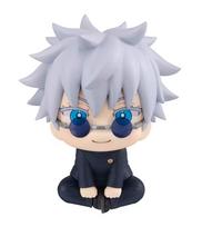 10CM Anime Jujutsu Kaisen Geto Suguru High School Satoru Gojo Look Up Sitting Cute Q Version Model Toy High Quality Gift Action Figure No box juoda