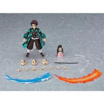 Latest 14CM DemonSlayer Figma KO Articulated Action Figures Model Package Doll Desktop Ornament Decoration Fashionable Toy Otaku Statue Present