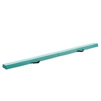 8FT Folding Balance Beam for Kids, 90.7 KG Stable Support Gymnastics Floor Beam with Non-Slip Mats, Gymnastics Training Equipment with Anti-Slip