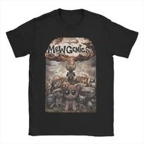 Mewgenics Roguelike Hit Mutant Feline T-Shirts Men Women  Vintage 100% Cotton Tees Round Collar Short Sleeve T Shirt Clothing S įvairiaspalvis