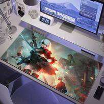 Game NieR Automata Large Mouse Pad PC Computer Game B Mousepad Keyboard Desk Mats Office Rubber Antislip Mouse Mat x 800x400x2mm