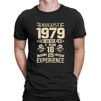 Men Short Sleeve Loose Breathable Graphic Women T-shirts Unisex Vintage Casual Streetwear Tops New Printed 1979 Years T Shirt S įvairiaspalvis