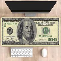 Mousepad Dollar money Gaming offices accessories xmm Mouse Pad Pc Gamer overlock Keyboard HD Printing XXL Nonslip Desk Mat 400x800x2mm