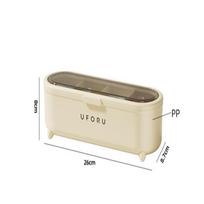 Kitchen for Homeall-in-one Multi-grid Seasoning Box with Spoon Food Grade Salt Seasoning Storage Box Moisture-proof