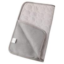 5 sizes Cool Ice Silk Moisture-proof Mattress Cushion Pet Cooling Mat Dog Cat Sleeping Pad Summer Small Animal Cold Bed (Grey,XS (40X30cm)) pilka
