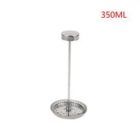 Prancūziškam virduliui Squeezer puodelis Virdulio filtras Tinklelis Rinkinys Filtrai Tinklelio filtrai Spiralinė plokštelė Kryžminė plokštelė Kavos aparatui 350ML white