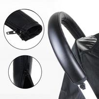 PU Pushchair Armrest Protector with Zipper Infant Cart Armrest Protector Cover Waterproof Anti-bacterial Soft Accessories China Mainland