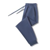 Men's Hong Kong Style Patchwork Cotton Sweatpants: 7 Colors, Loose Cuffed Casual Pants, Spring & Autumn Collection.