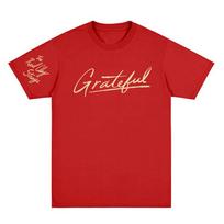 The Red Clay Strays 2026 New Albums Grateful T-shirt Cotton Graphic Print Tees Fashion Women Men Casual Round Neck Tops Summer XS raudona