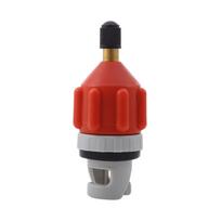 Air Valve Adaptor Kit For SUP Board Inflatable Pump Adapter Paddle Boat Kayak Air Valve Pump Connector Combo Kit Black / Orange
