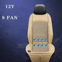 DC 12V 3D Spacer Car Summer Cool Air Seat Cushion With 8Fan16Fan Fast Blowing Ventilation Seat Cooling Pat Refrigerated Seat 1pc&Four Seasons