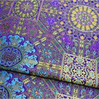 100*70cm Chinese Style Jacquard Silk Brocade Fabric Damask Cheongsam Mongolian Robe Tibetan Robe Buddhist Decor Handmade Cushion 100X70cm
