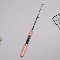 Ultralight Winter Ice Fishing Rod Portable Winter Ice Fishing Rod Spinning Casting Ice Winter Fishing Pole Tackle as the picture