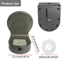 Pond Aerator Solar USB Rechargeable Back Clip 2600 MAh Battery 3 Modes Pond Aerator Solar Powered For Aquarium Outdoor Fishing žalia