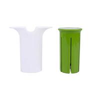 Durable ABS Manual Vegetable Chopper, Easy-to-Use Kitchen Gadget for Cucumbers, Carrots, Tomatoes & More -Vegetable Slicer žalia
