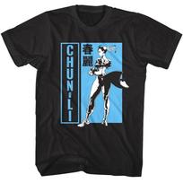 Street Fighter Chun Li Šlaunų Meistrė Kinų Simbolis Capcom Unisex Marškinėliai S
