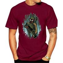 Vyriški marškinėliai su spauda BENDER FETT T-shirt Medvilniniai, apvalia iškirpte, trumpomis rankovėmis T-shirt Vyriški viršutiniai drabužiai S raudona