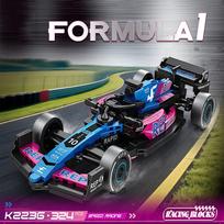 Techninis „Formulės 1“ lenktyninis automobilis F1 Greičio Sportinis Transporto priemonės Modelis Statybiniai Blokeliai „Pasidaryk pats“ Miesto Ralio Super Lenktynininkai Žaislai Vaikams Dovanos No Box