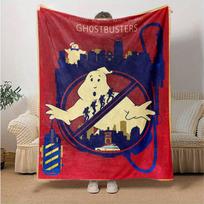 1pc Ghostbusters Stay Puft Marshmallow Man Ghost Busters Ecto 1 Car Home Decor Throw Blanket, Couch Cover, Outdoor .B026 80x120cm