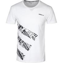 Adidas Neo Lifestyle Casual Series Round Neck Pullover Versatile Short Sleeve T-Shirt Men Tops White CE1042 XL
