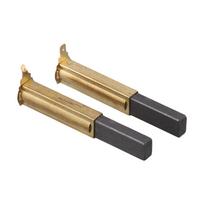 Dulkių siurblio variklio dalys Anglies šepetėlių rinkinys iš dviejų vienetų Dydis 6,3 x 11 x 30 mm